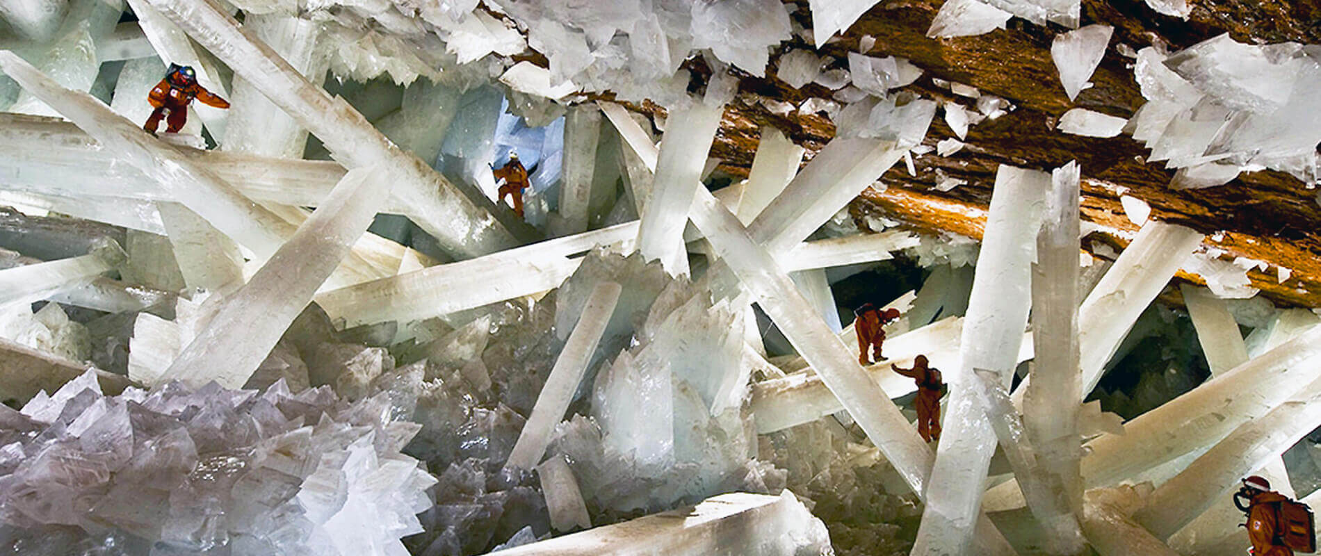cave with giant crystals