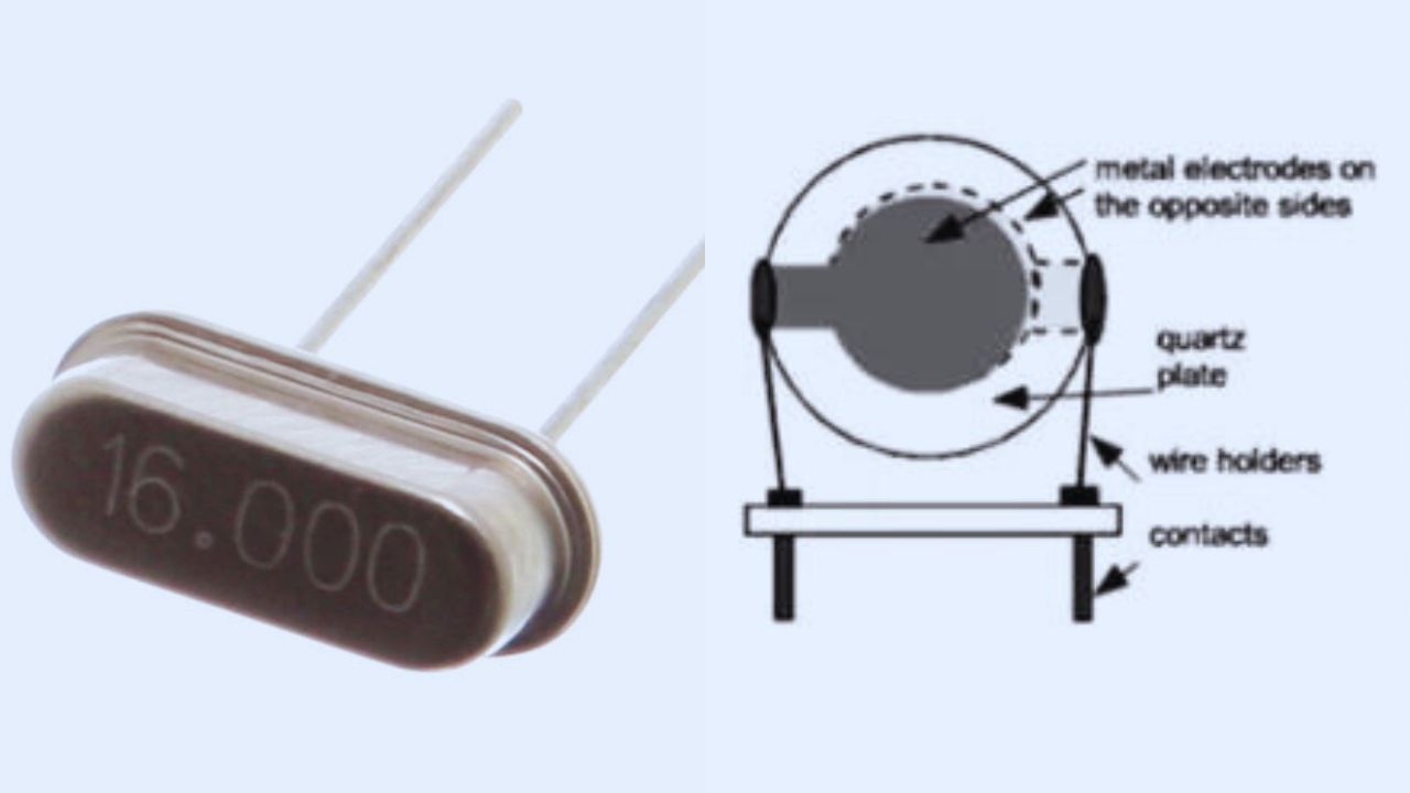  a crytal oscillator